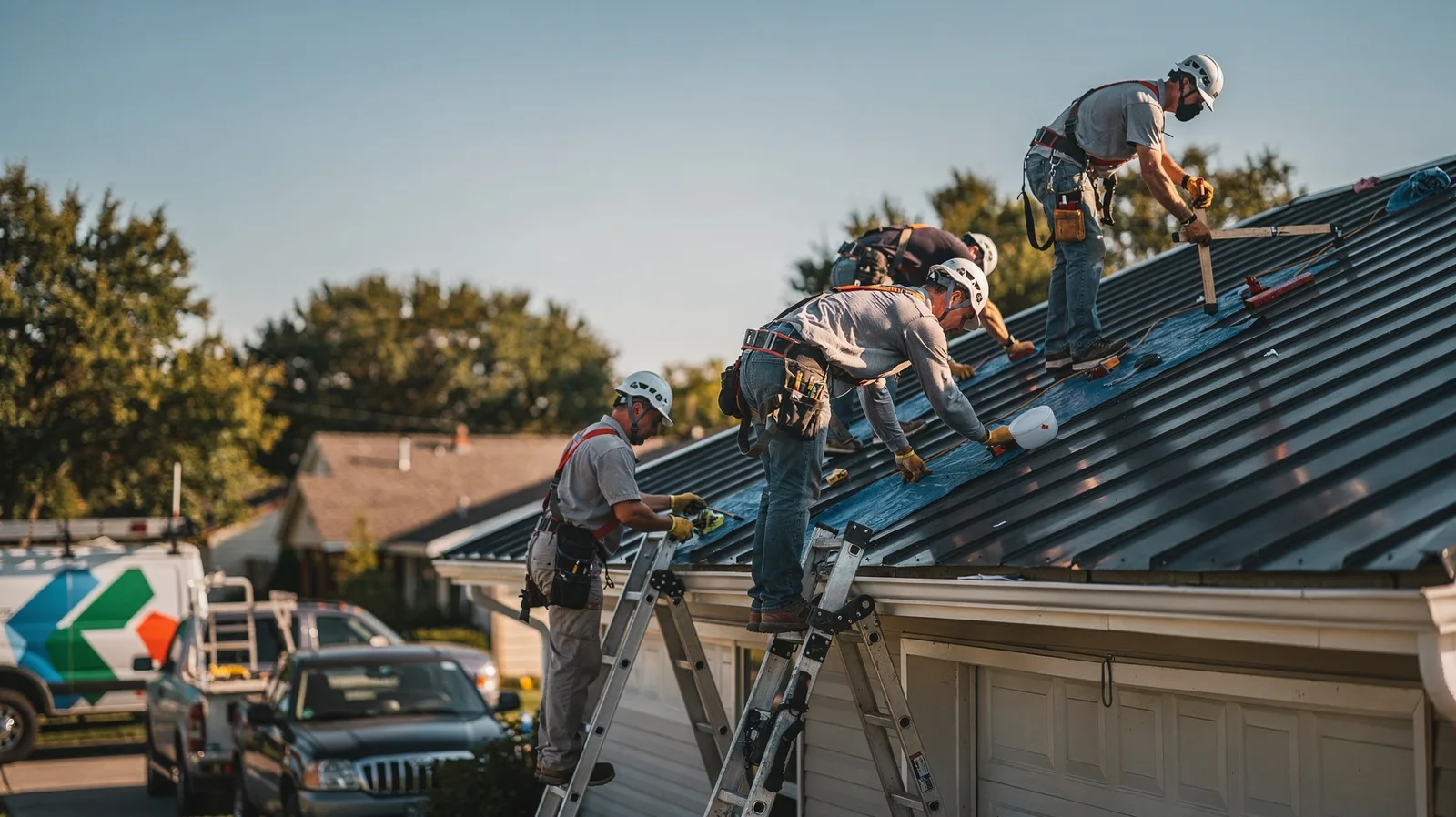 Metal Roof Installation in Le Claire, IA near me